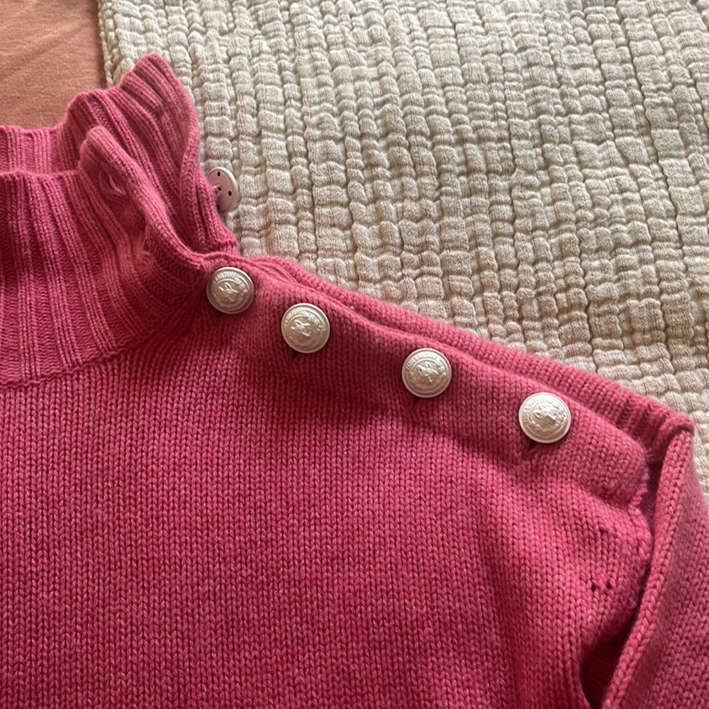 Zadig & Voltaire Pink Turtleneck Sweater - Picture 2 of 7